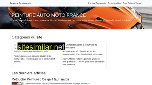 peintureautomoto.fr alternative sites