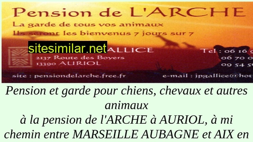 pensiondelarche.free.fr alternative sites