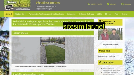 pepiniere-brethes-paysagiste.fr alternative sites