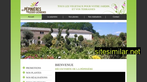 pepinieresduplessisluzarches.fr alternative sites