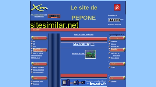 pepon1.free.fr alternative sites