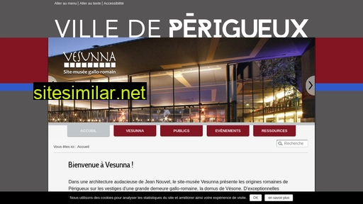 perigueux-vesunna.fr alternative sites