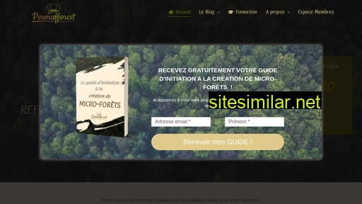permafforest.fr alternative sites