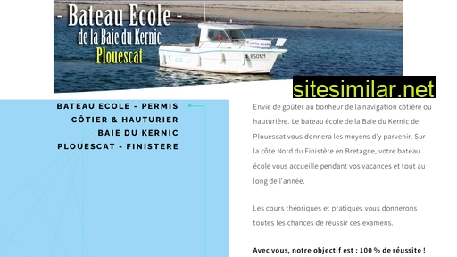 permis-bateau-plouescat.fr alternative sites