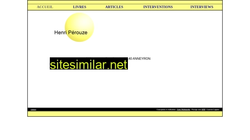 perouze.fr alternative sites