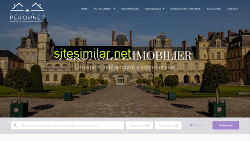 peronnet-immobilier.fr alternative sites