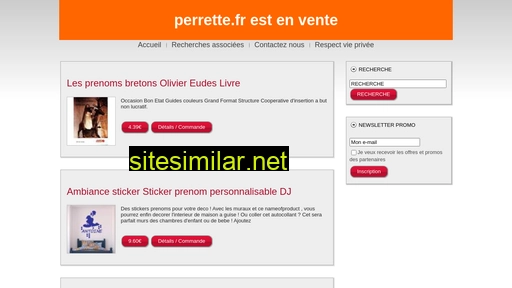 perrette.fr alternative sites