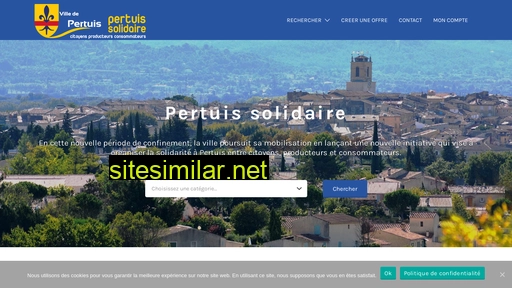 pertuis-solidaire.fr alternative sites