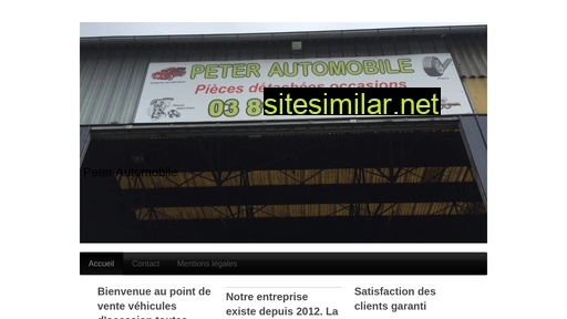 peterautomobile.fr alternative sites