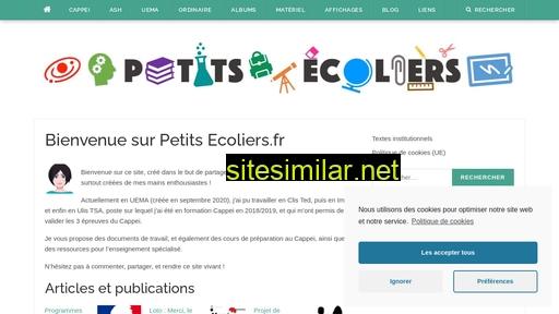 petitsecoliers.fr alternative sites