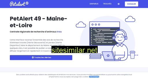 pet-alert-49.fr alternative sites