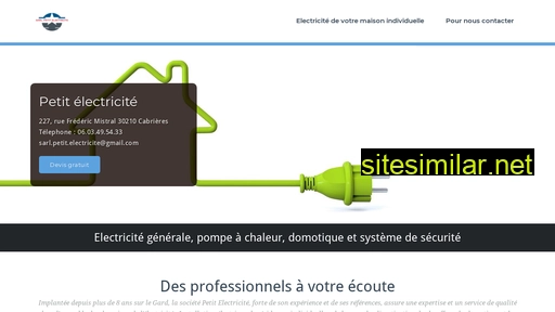 petitelectricite.fr alternative sites