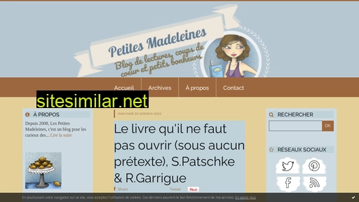 petitesmadeleines.fr alternative sites