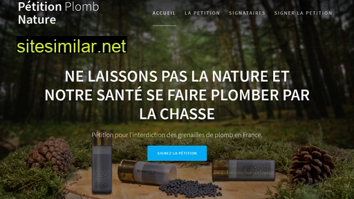 petition-plomb-nature.fr alternative sites