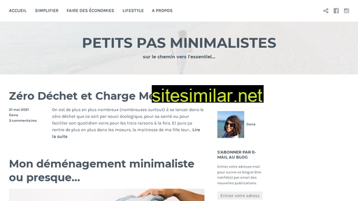 petitspasminimalistes.fr alternative sites