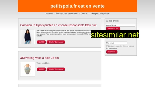 petitspois.fr alternative sites
