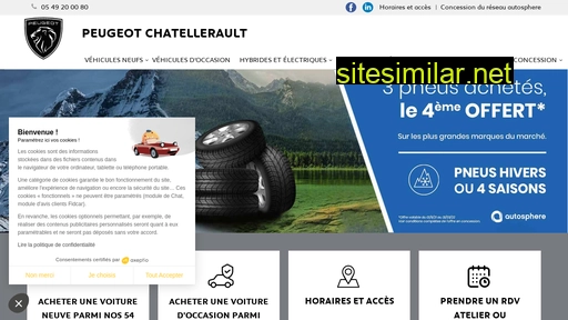 Peugeot-chatellerault similar sites