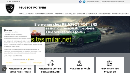 peugeot-poitiers.fr alternative sites