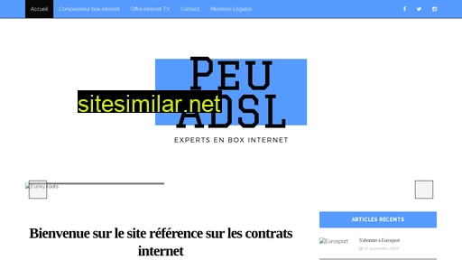 peu-adsl.fr alternative sites