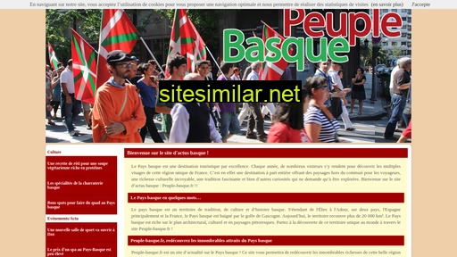Peuple-basque similar sites