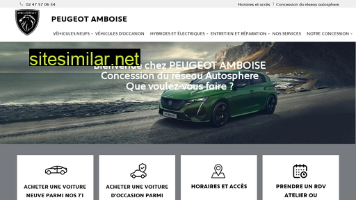 peugeot-amboise.fr alternative sites