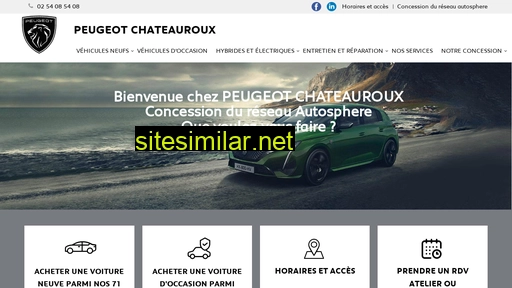 peugeot-chateauroux.fr alternative sites