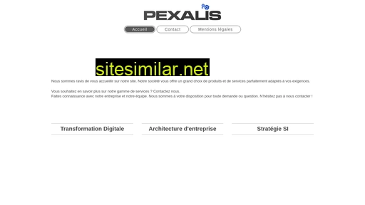 pexalis.fr alternative sites