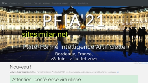 pfia2021.fr alternative sites
