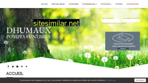 pf-dhumaux.fr alternative sites