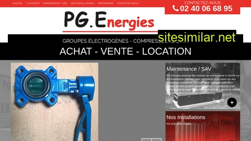 Pg-energies similar sites