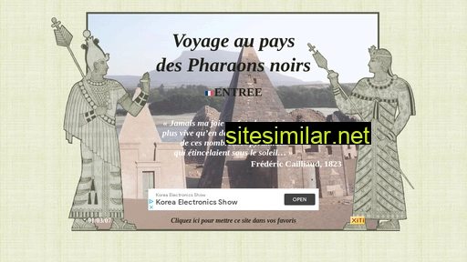 pharaons-noirs.fr alternative sites