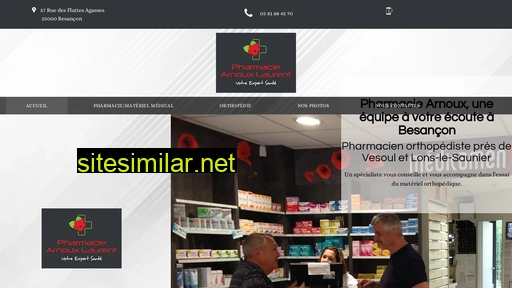 pharmacie-arnoux.fr alternative sites