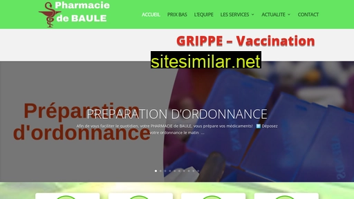 pharmacie-baule.fr alternative sites