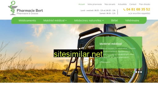 pharmacie-bert.fr alternative sites
