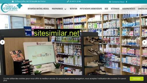 pharmacie-centrale-neuville.fr alternative sites