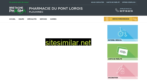 pharmacie-du-pont-lorois.fr alternative sites