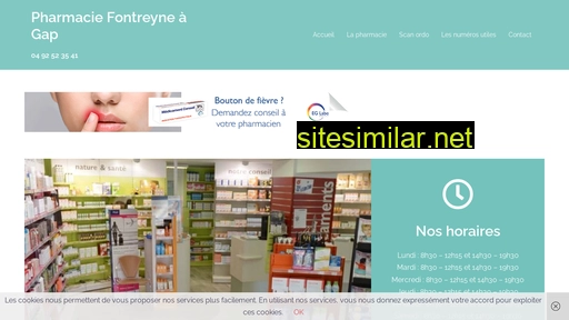 pharmacie-fontreyne.fr alternative sites