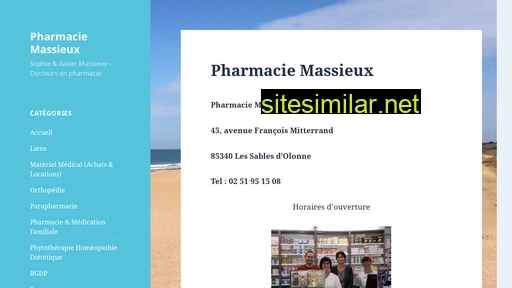 pharmacie-massieux.fr alternative sites