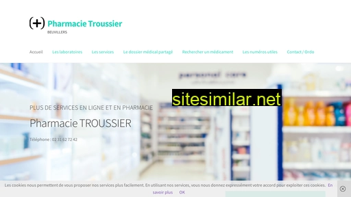 pharmacie-troussier.fr alternative sites