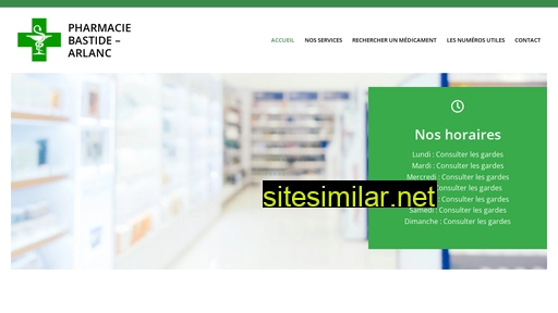 Pharmaciebastide-arlanc similar sites