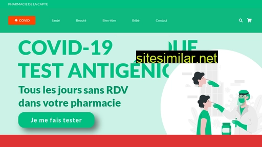 pharmaciedelacapte.fr alternative sites