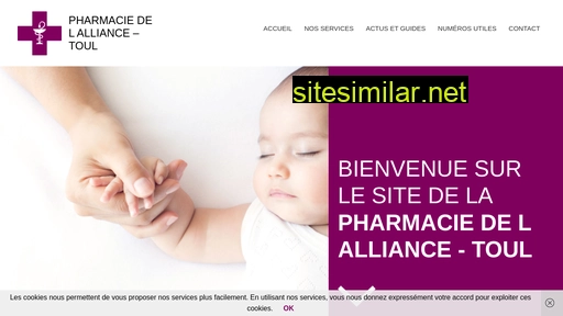 pharmaciedelalliance-toul.fr alternative sites