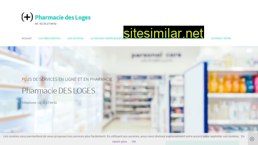 pharmaciedesloges.fr alternative sites