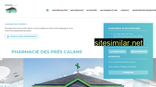 pharmaciedesprescalans.fr alternative sites