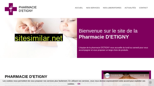 pharmaciedetigny.fr alternative sites