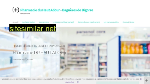 pharmacieduhautadour.fr alternative sites