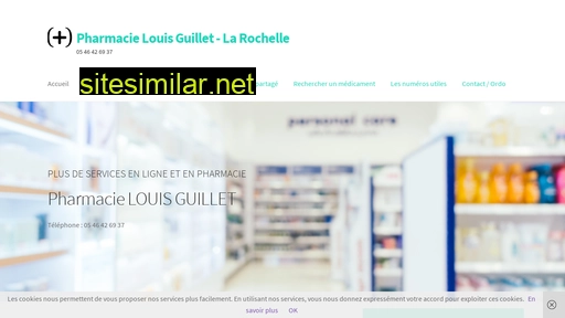 pharmacielouisguillet.fr alternative sites