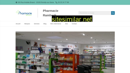 pharmacieramberti.fr alternative sites