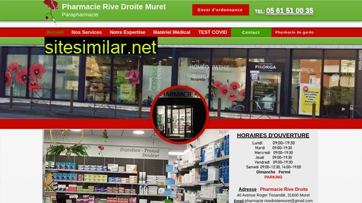 pharmacierivedroite-muret.fr alternative sites