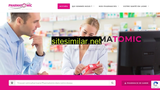 pharmatomic.fr alternative sites
